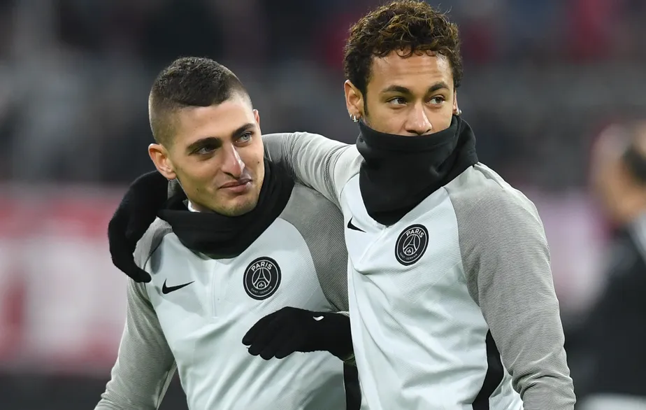 Neymar e Verratti