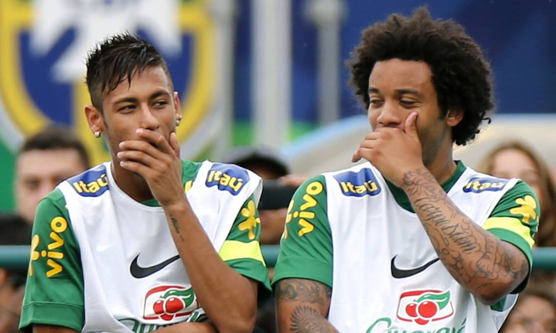 Neymar e Marcelo